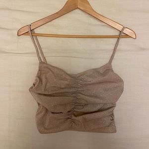 Princess Polly gold top